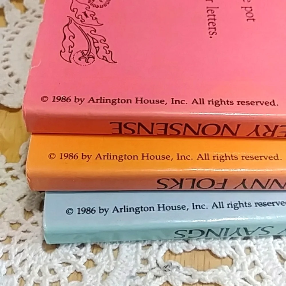 Vintage Mini Board Books for children, bundle of 3